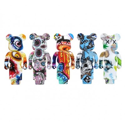 SILICONE HAND PIPE BEARBRICK X EYED SP410 1CT